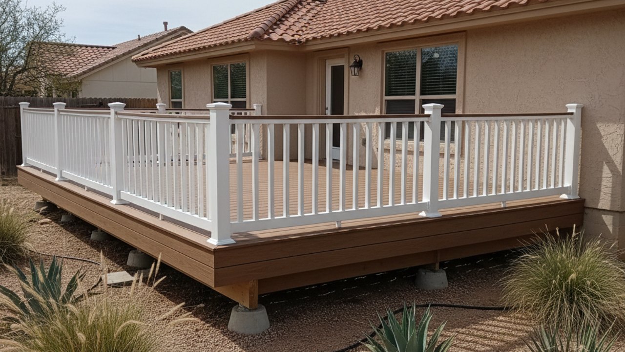 Deck Repair completed by Paramount Deck Solutions in Las Cruces, TX