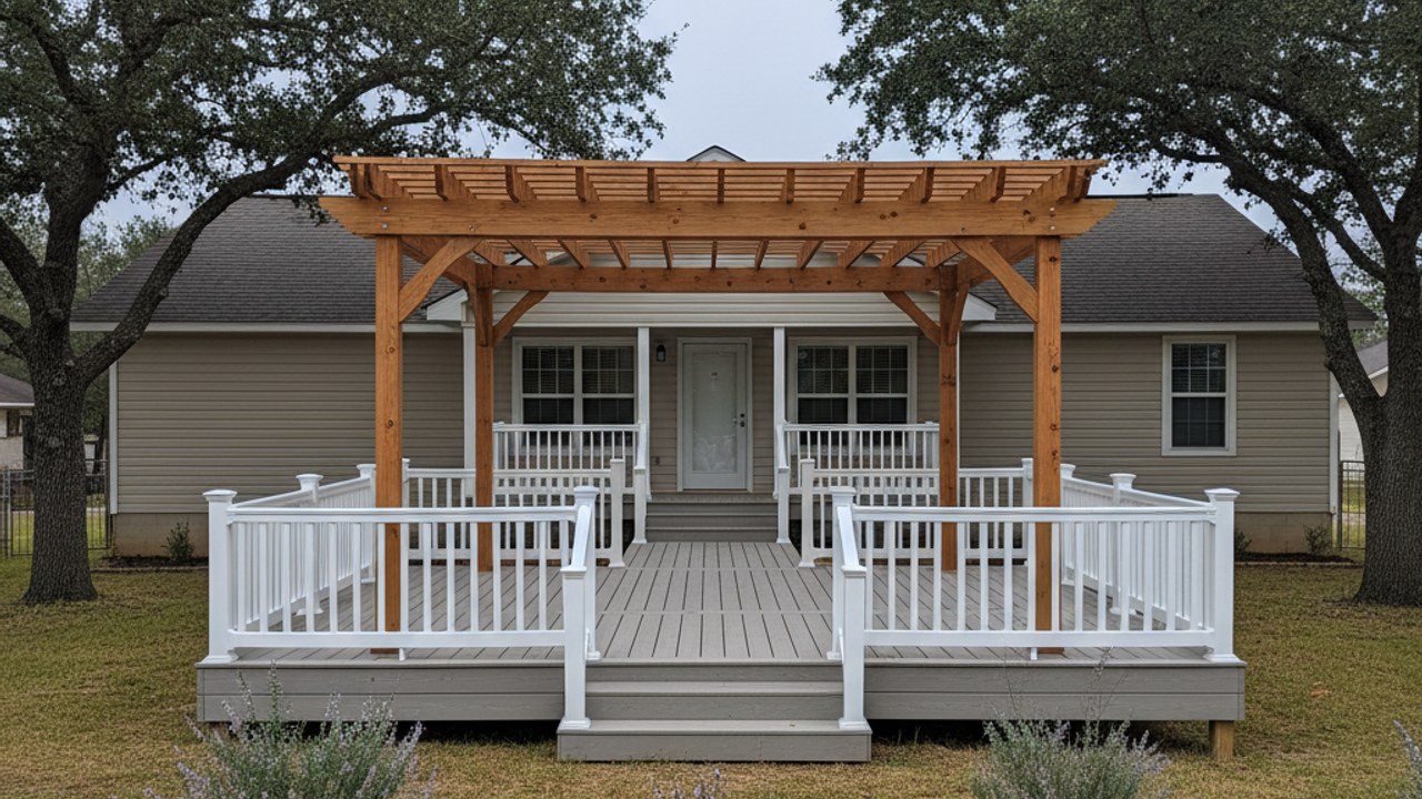 Deck Staining & Sealing completed by Paramount Deck Solutions in Socorro, TX
