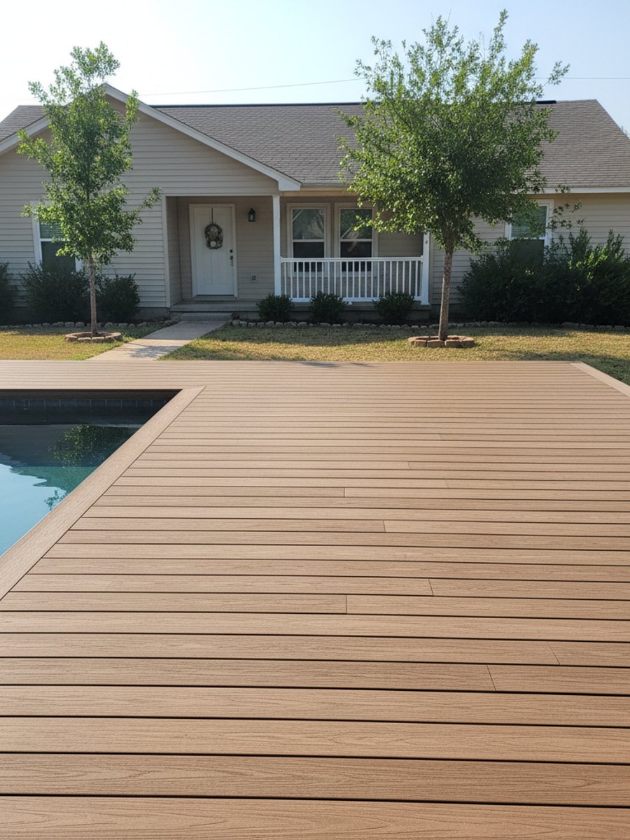 Deck Resurfacing & Board Replacement completed by Paramount Deck Solutions in Anthony, TX