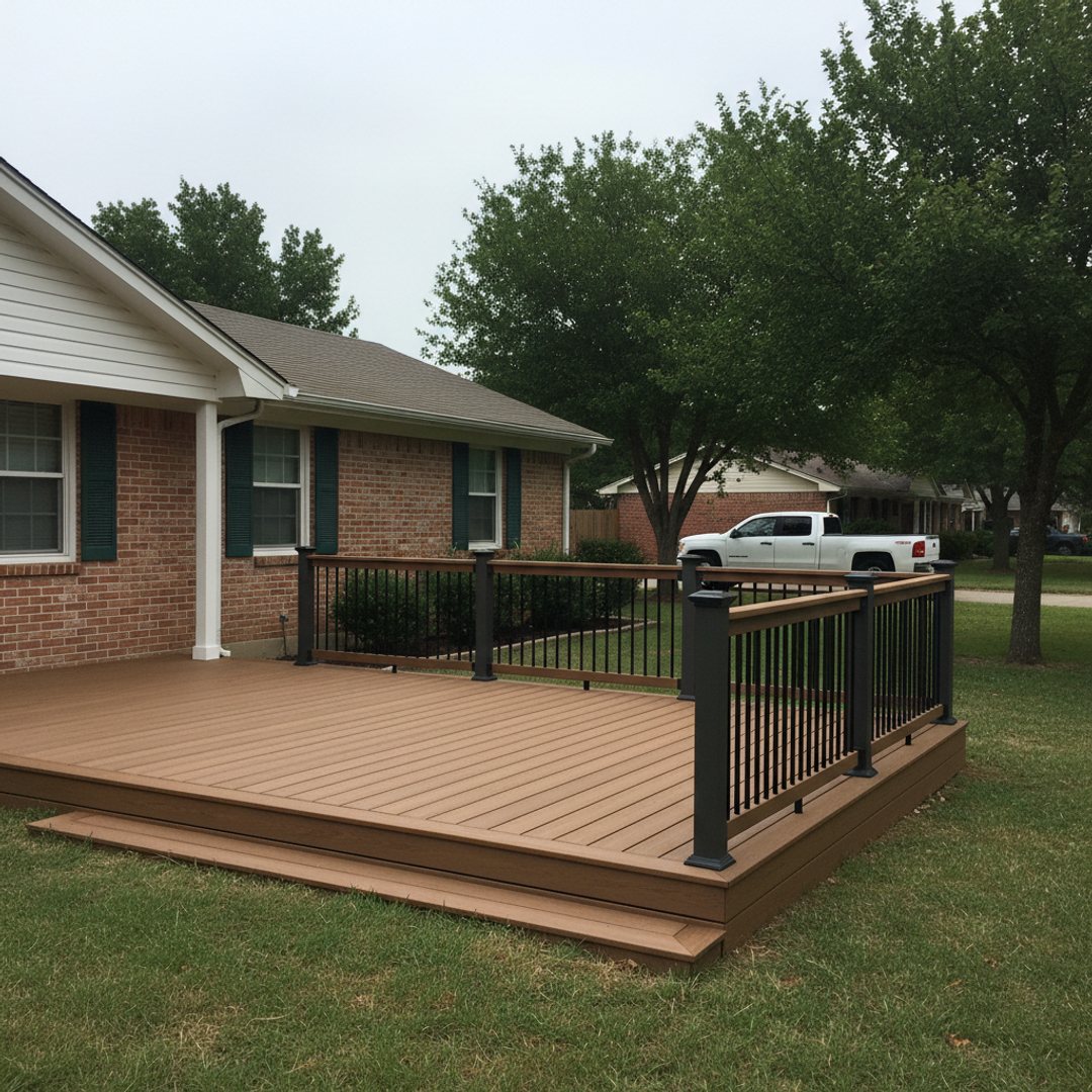 Deck Demolition & Removal completed by Paramount Deck Solutions in Sunland Park, TX