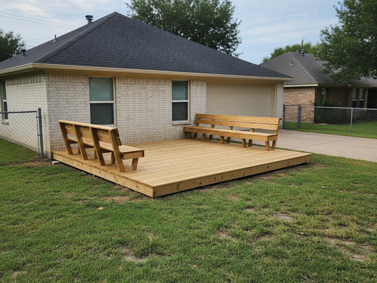 Deck Demolition & Removal completed by Paramount Deck Solutions in Canutillo, TX